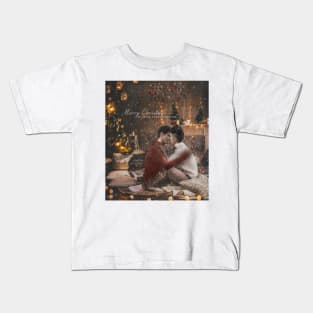 Malec Christmas Mistletoe Kids T-Shirt